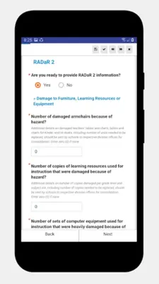 DepEd RADaR Rapid Assessment android App screenshot 4